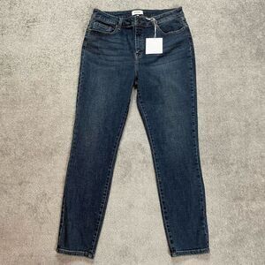 Brand New Pistola Moody Blue Wash Skinny Leg Denim Jeans Women’s 31 stretchy